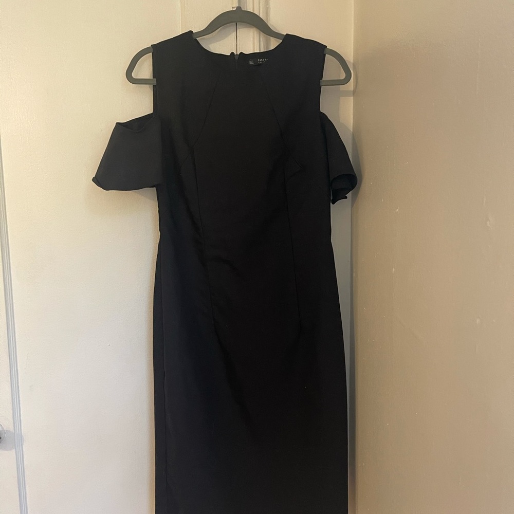 Zara Basic Black Dress - image 2